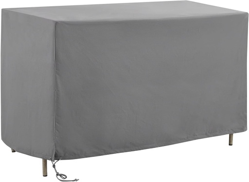 [BRSRA2QEAANR4FY2] Crosley Furniture Patio Furniture Covers, Waterproof Outdoor Storage Deck Box Cover for Backyard, Gray