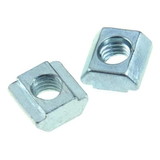 [BRSW2GDYAAFAG2T7] 50Pcs 2020 Series T Sliding Nuts Hammer Nut Block Square Nuts M6 T Nuts for 2020 Aluminum Extrusion Profiles T Slot 6mm，for CNC Router Build Rail 3D Printer (m6)