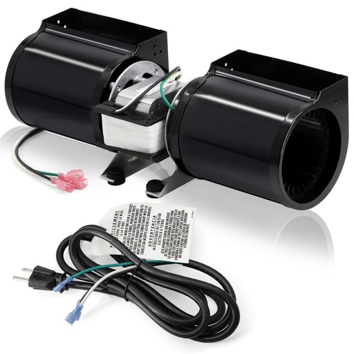 [BRSRAGIPBYIBSHL7] Criditpid FK23 Fireplace Blower Fan Kit for HHT, Majestic, Heatilator Fireplaces, Replacement FK23 Blower Fan Kit for Heatilator A36C and A42C Accelerator Series Wood Burning Fireplace