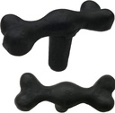 OLD NAIL SOURCE 2"- Dog Bone - BB-183 - Cabinet Knob Handle - for Gate, Drawer, Closet, Cabinet, Dresser - Black Finish for Interior & Exterior Designing - BB-183 (4)