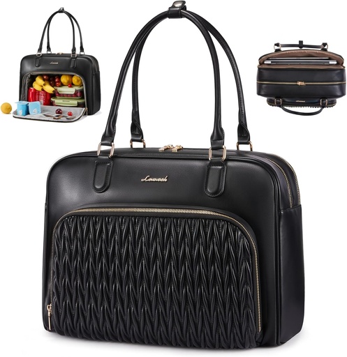 [BRSREGQLBAJRS335] LOVEVOOK Tote Bag for Women,Light Puffer Tote Bag with Multi-pockets,Stylish Carry on Laptop Bags for Daily,Travel,Work,Gym | with Multi-pockets, Stylish, Carry on, for Daily, Travel, Work