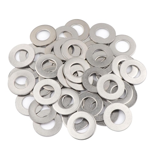[BRSRAEL7BBYRAHL6] AOKOLL 50pcs Washers 5/8'' x 1-5/16'' 304 Stainless Steel Flat Washers Universal Metal Washers