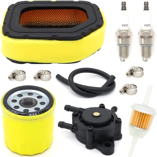 [BRSROZTYO4BBEETV] Air Filter 3208303 Lawn Mower Tune up Kit for Kohler SV730 SV735 SV740 SV810 SV820 SV830 Engine with Filer Pump, Replace 32 883 03-S1 Air Filter