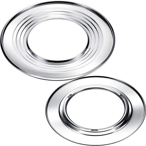 [BRSWYEAPDMPBOYIY] Boao 2 Pieces 11 Inch and 12 Inch Steam Ring, Stainless Steel Steaming Ring Adapter Fits 8 to 12 inches Stock Pots