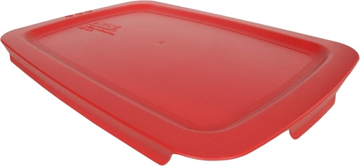 [BRSROHQBBEPR4FA7] Pyrex C-232 2qt Red Food Storage Replacement Lid – Made in USA