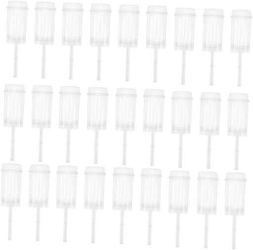 [BRSREHYKBZ7WCFLB] UKCOCO 40pcs Push Cake Holders Containers for Homemade Desserts Removable Easy Clean Push Pops Suitable for Weddings Birthdays Parties and Family Events