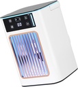 Small Desktop Air Conditioning USB Cooling Machine 3 Speeds 7 LED Light For Home Office Dormitory Own Desktop Machine