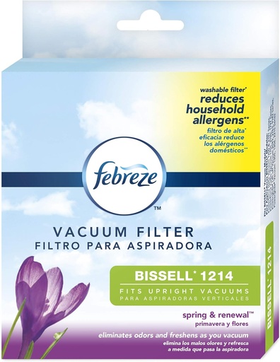 [BRSWIFACBAOA42LG] BISSELL Febreze Style 1214 Cleanview & PowerGlide Pet Replacement Filter - 12141