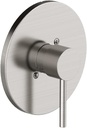 Design House 594382 Eastport II Contemporary Modern Valve Trim with Single-Handle Faucet and Escutcheon for Bathroom, Satin Nickel