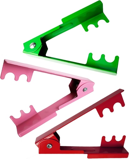 [BRSWYGQHOJ6WK236] BEADNOVA Rose Thorn Stripping Tool Stripper Metal Stripper Thorn Remover for Floral DIY and Gardening (3pcs, Red Green and Pink)