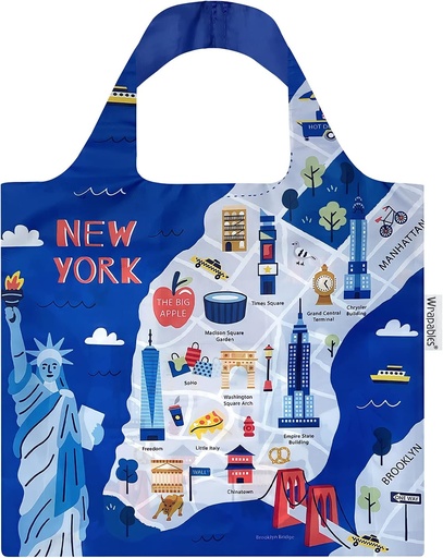 [BRSRMGQKCVYRAYDJ] Wrapables AllyBag Collection Reusable Shopping Bag