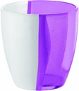 Guzzini Happy Hour 11-3/4-Ounce Two Tone Water Glass, Violet