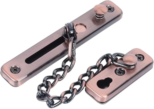 [BRSROAYPCB7QYE3L] YEAHSO Door Chain Lock,Chain Safe Buckle,Latch Safety Limiter,Stainless Steel Metal Household Door Chain Household Hotel Door Bolt Anti-Theft Door Security Chain Door Lock Anti-Theft Buckle