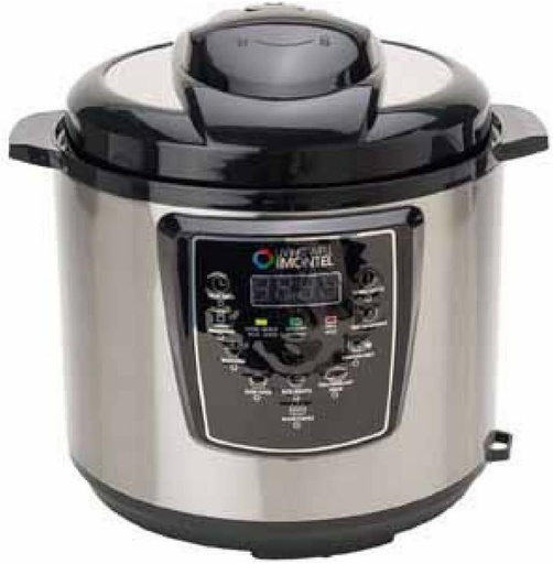 [BRSWGFQYAR7G23Q3] 6 Quart Pressure Cooker 12 preset cooking options Multi- Use Programmable Pressure Cooker, Slow Cooker, Rice Cooker, Yogurt Maker, Egg Cooker, Sauté, Steamer, Warmer, and Sterilizer