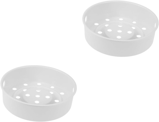 [BRSRAGIKPMNRU3Y4] NAMOARLY 2pcs Electric Cooker Steamer Basket Multi-function Food Steamer Insert for Rice Cooker Lightweight Compact Design Even Heat Distribution for Cooking Vegetables More