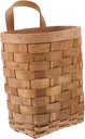 BIUDECO Hanging Storage Basket Natural Woven Wall Organizer for Kitchen Bathroom Living Room Functional and Stylish Storage for Daily Essentials