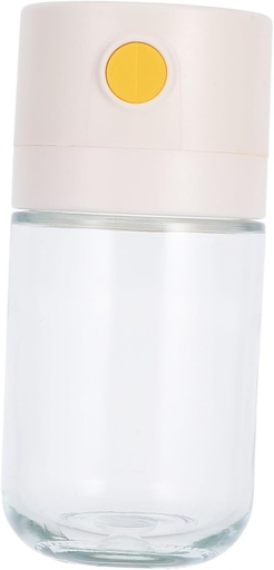 [BRSRAGL7BEJQ23TL] Gatuida Transparent Glass Spice Jar Airtight Container for Kitchen Cooking and Baking Home Use Spice Dispenser Protective Lid Easy Monitoring Design