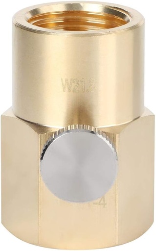 [BRSWYYYQAECAG2TO] Fdit CO2 Refill Adapter Filling Adapter, Soda Bottle Adapter Connector Adapter Accessories(W21.8 to TR21.4)