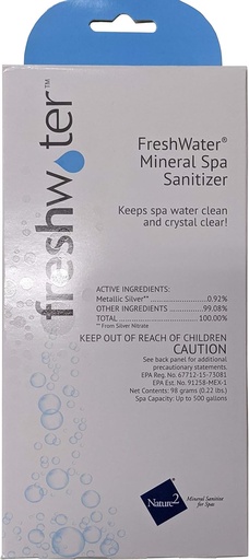 [BRSWYCQZDIFAYCIU] Mineral Spa Cleaner Silver Ionizer 80010