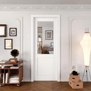 Solid Core Primed Standard Door Without Hardware,32"×80"