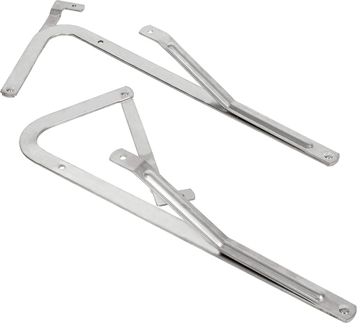 [BRSRMCQNA4HWYDTX] KUAFU 55-1 Attic Ladder Spreader Hinge Arms Replacement Kit Compatible with W2210 Werner Models Mk 1 Thru Mk 3 MFG 2006 and Older