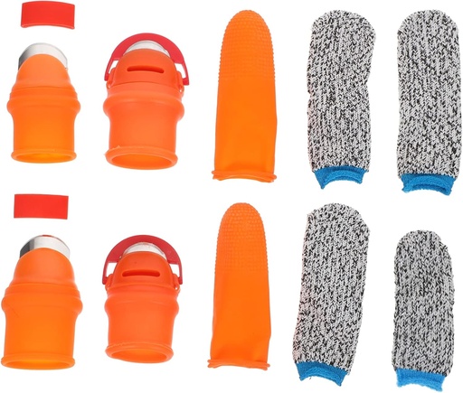 [BRSROZA2CMPW2DYY] Tofficu Portable Vegetable Tool Plant Thumb Cutter Finger Protector Gardening Tools for Garden Hand