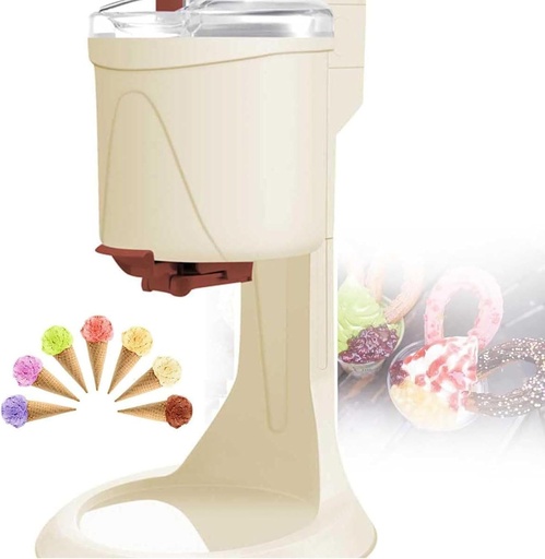 [BRSROBQDAV7QG2Y4] Ice Cream Machine Children'S Fruit Cone Machine Fully Automatic Small Ice Cream Machine Ice Cream Machine Household Mini