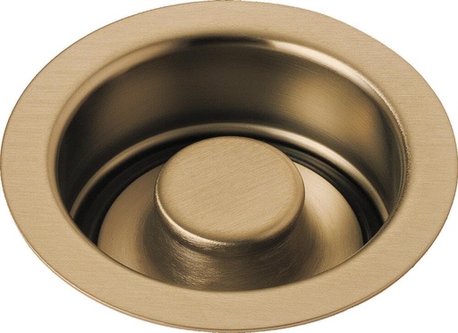 [BRSWIEYOBQFAYD3I] Delta Faucet 72030-CZ Disposal and Flange Stopper, Kitchen, Champagne Bronze, 4.50 x 4.50 x 4.50 inches