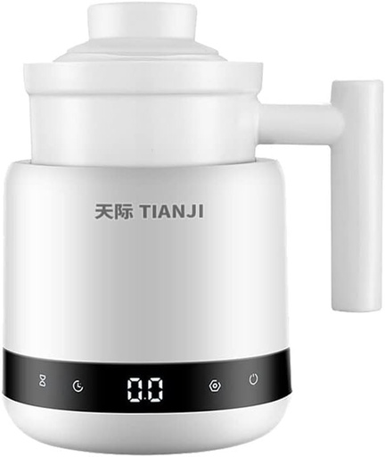 [BRSW2GI5DF4GY3T4] DGD06-06BD Mini Ceramic Electric Stew Health Pot, Smart Appointment Automatic Multi-function Slow Cooker, 600ml