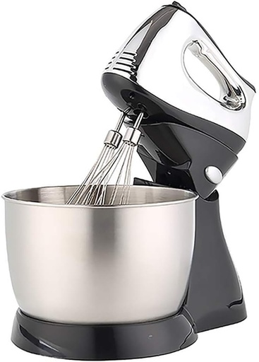 [BRSROBQCO4PQIGQY] Electric Stand Mixer Tilt-Head Mixing Machine Spout 5 Speed Control Dough Hook Egg Whisk Beater for Cake Bread and Pizza