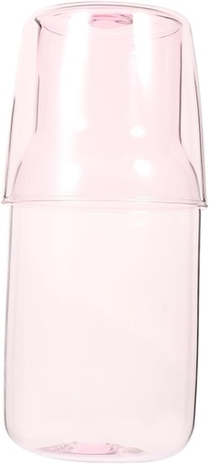 [BRSRABIHB4MQI2T4] Glass Kettle Insulated Zero Water Pitcher Water Jug for Bedroom Bedside Drinking Accessory