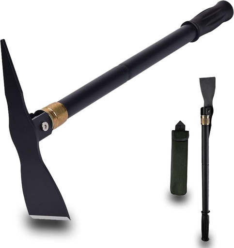 [BRSW2BL3OAFG2GT2] Pickaxe Hoe Gardening Tools Pick Axes for Digging Multi-Function Detachable Camping Tactical Shovel Survival Tools for Outdoor