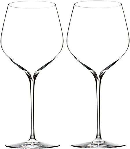 [BRSWIGY3BFYGKF3E] Waterford Elegance Cabernet Sauvignon Wine Glass, Pair