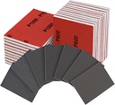 21 Pcs Sanding Block Grit Pads 180-2000 Assortment Kit, Sunoyar Sandpaper Soft Foam Pads Dry Wet, Fine Grit Sanding Sponge for Wood Furniture Drywall Plastic Metal Paint