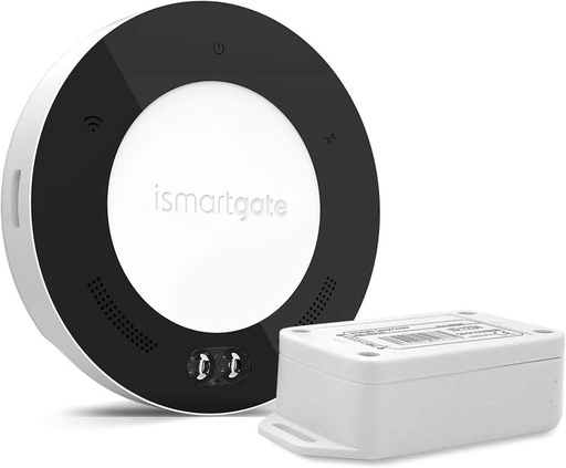 [BRSWGAQTA4BBSAYU] ismartgate PRO Smart Garage Door Opener Remote. Compatible Apple Homekit, Amazon Alexa, Google Assistant, IFTTT, Samsung SmartThings. Compatible with All Garage Openers. Wireless Sensor Included.