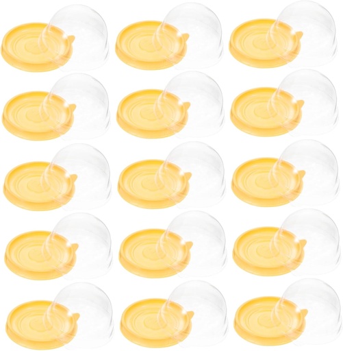 [BRSRAAQKAQPRGGY7] 100pcs Muffin Boxes Pastry Boxes Surface Egg-yolk Containers Moon Cake Carrier Multi-purpose