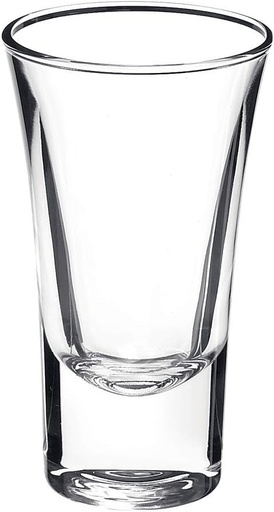 [BRSWIYQEA4FWAA3G] Bormioli Rocco Dublino Collection Shot Glasses - Set of 6 Clear Shot Tumblers With Heavy Base – 2-Ounce Shooter Glass For Spirits & Liquors – Classic European Design Drinkware For Bar, Pub & Home Use