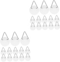 2sets Disc Plate Hangers Wall Plate Hooks for Display Large Size Easy to Install 50pcs*2