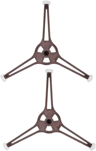 [BRSW2HAQAACWEHYY] 2pcs Microwave Turntable Holder Triple Rotating Oven Base Support for Balanced Heating and Food Rotation Compatible Microwaves