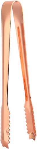 [BRSROGQ2OZ5AGA3K] Food Clip - Stainless Steel Ice Tongs, Reusable Chip Clips,Ice Cube Buffet Clip Candy Scoop Food Kitchen Serving Tong Set for Cocktail Whiskey Tea Party(Copper Plated Ice Clip)