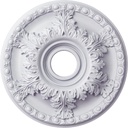 Ekena Millwork CM18GA 18-Inch OD x 3 1/2-Inch ID x 1 3/4-Inch Granada Ceiling Medallion