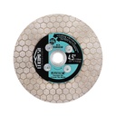 4.5 Inch/115MM Diamond Cutting Disc - Tile Saw Blade Cutting Wheel Double-Sided Diamond Discs for Cutting Grinding Porcelain Ceramic Tile Marble Granite,5/8"-11 Thread