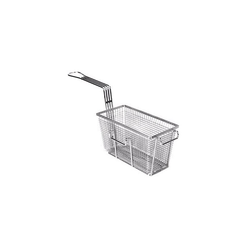 [BRSWI2QROYIBA2LO] Standard Fryer Basket W/Right Front Hook, 9-3/8 x 4-7/8 x 5-3/8 H