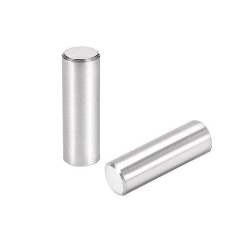 [BRSWGCDYBYAQ4GQV] uxcell 15Pcs 8mm X 25mm Dowel Pin 304 Stainless Steel Cylindrical Shelf Support Pin Fasten Elements Silver Tone