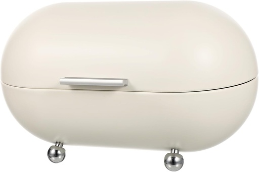 [BRSRABAFCINBEADJ] Cabilock Metal Bread Storage Box Airtight Bread Keeper Kitchen Organization Bin Lids Retro Desktop
