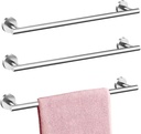 3set Towel Bar-Brushed Silver