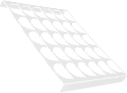 [BRSREZQHPJYGMCTP] TEHAUX 30 Grid Capsule Organizer Rack Espresso Capsule Holder Kitchen Shop Cabinet Drawer Storage Display Rack