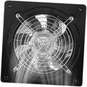 Lurrose Exhaust Fan Wall-mounted Ventilation Extractor for Kitchen Bathroom Toilet Garage Office Quiet Compact Design Efficient Airflow