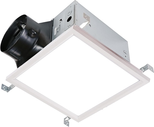 [BRSROZAQCIPWKG3B] SEP120L11 | 120 CFM | 0.3 Sone | Dimmable 4000K Edge Lit LED Light | Energy Star-Certified Energy-Saving Ultra Quiet Bathroom Ventilation Exhaust Fan