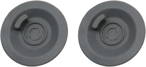 [BRSROCYLCIIRUYA3] 2PCS Espresso Backflush Disc 54mm Silicone Coffee Machine Accessories Grey Espresso Machine Cleaning Kit for Espresso Machine